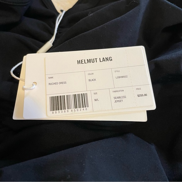 Helmut Lang Ruched Midi Dress - Picture 6 of 7